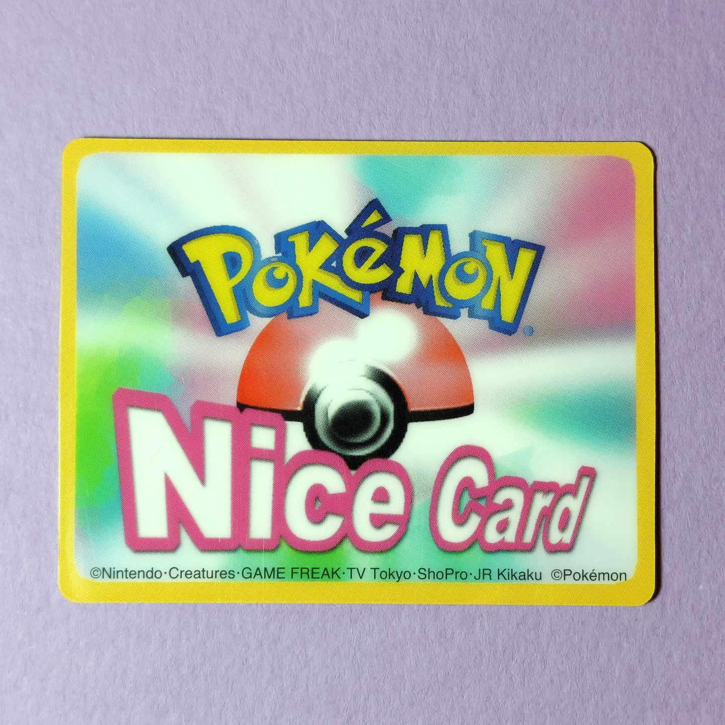Pokemon Channel Nice Card: Misdreavus S072