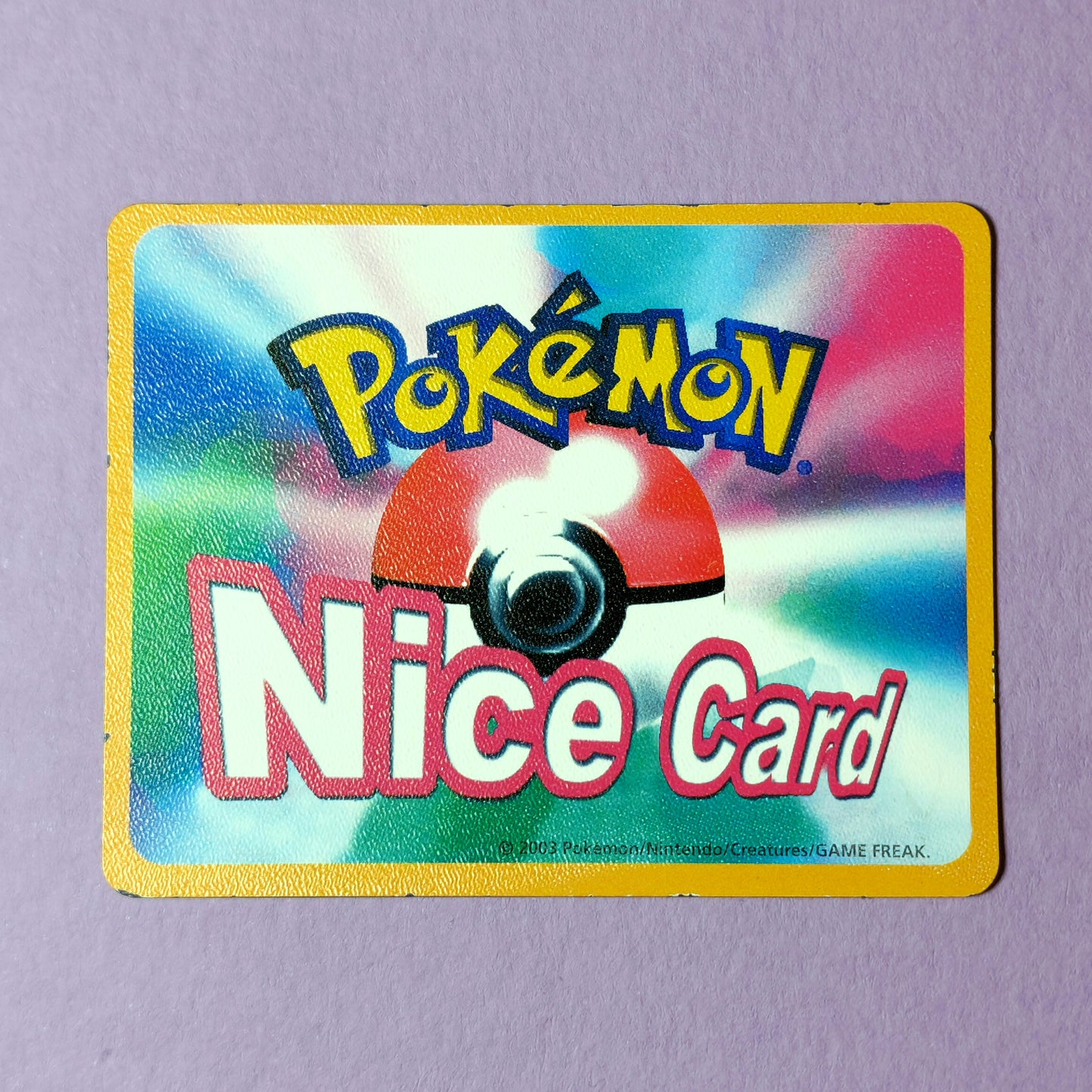 Pokemon Channel Nice Card: Pikachu PSP9 - Promo