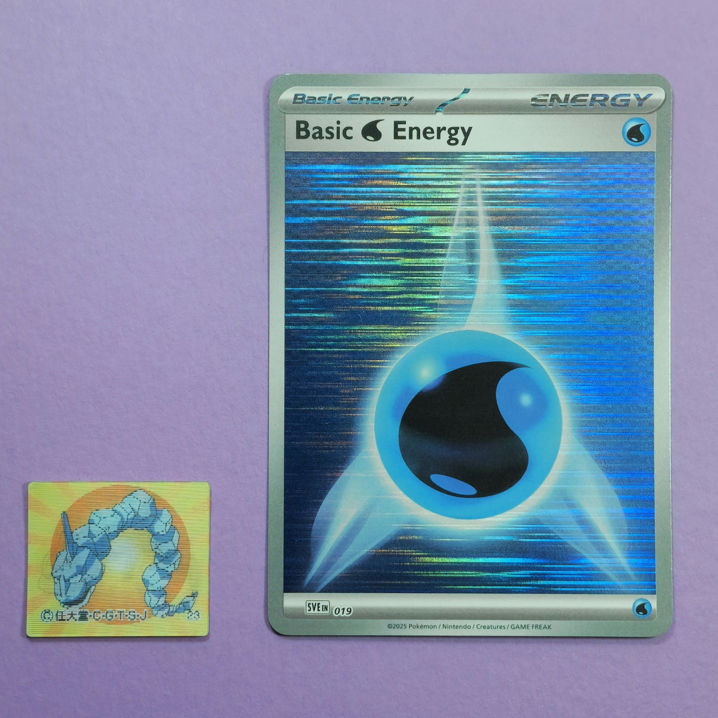 Meiji Zoom-Up Lenticular Seal - Onix / Steelix