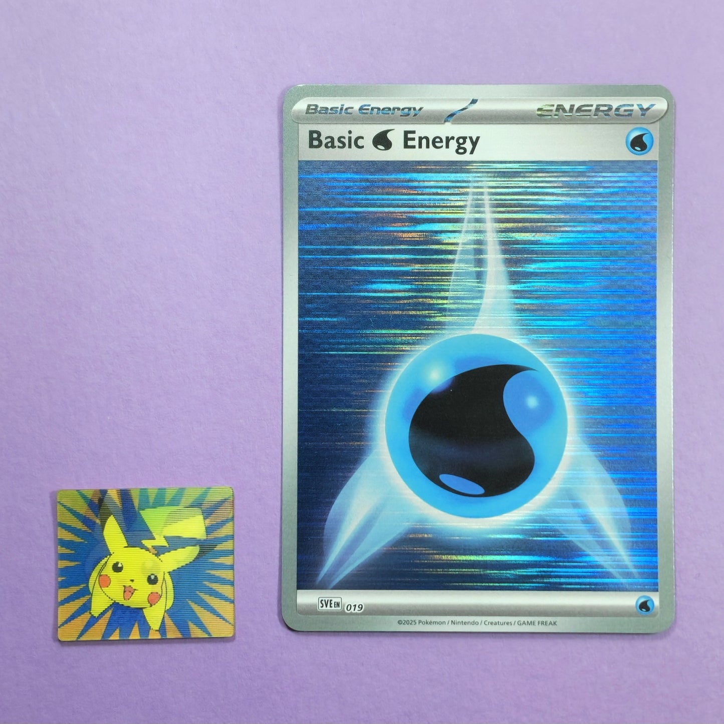 Meiji Zoom-Up Lenticular Seal - Pichu / Pikachu