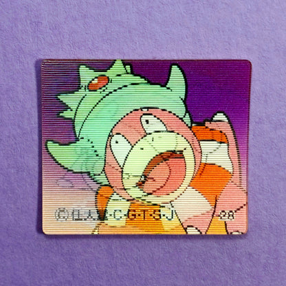 Meiji Zoom-Up Lenticular Seal - Slowpoke / Slowking