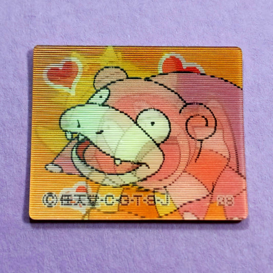 Meiji Zoom-Up Lenticular Seal - Slowpoke / Slowking