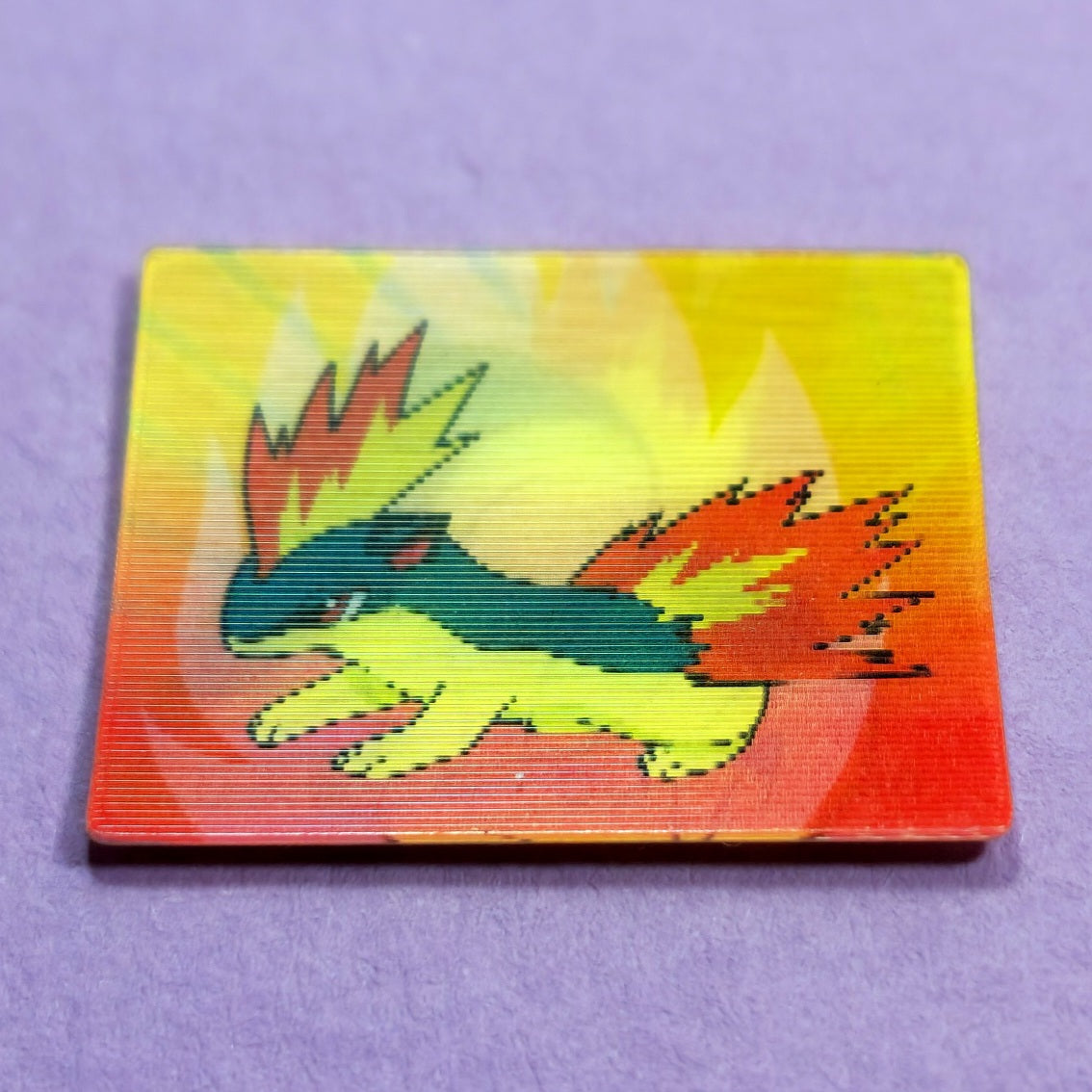 Meiji Zoom-Up Lenticular Seal - Cyndaquil