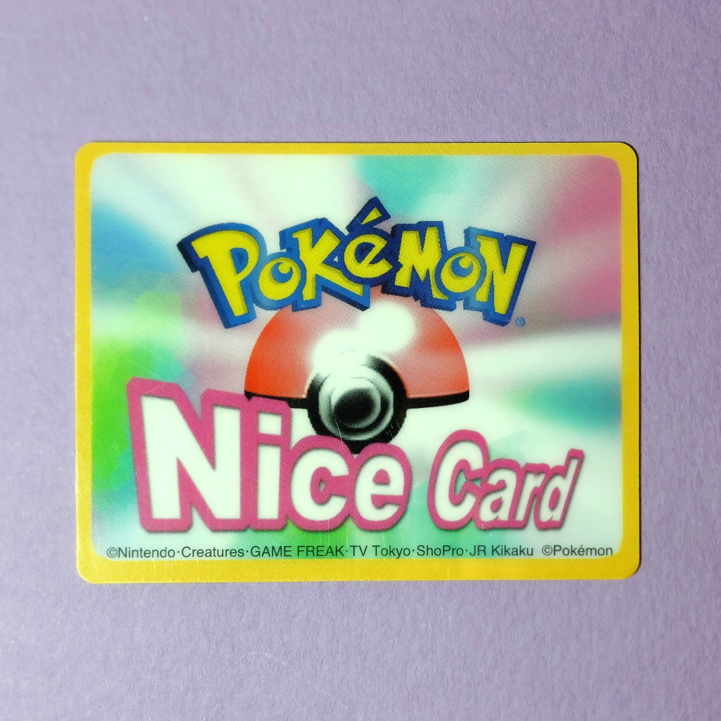 Pokemon Channel Nice Card: Shellder S026