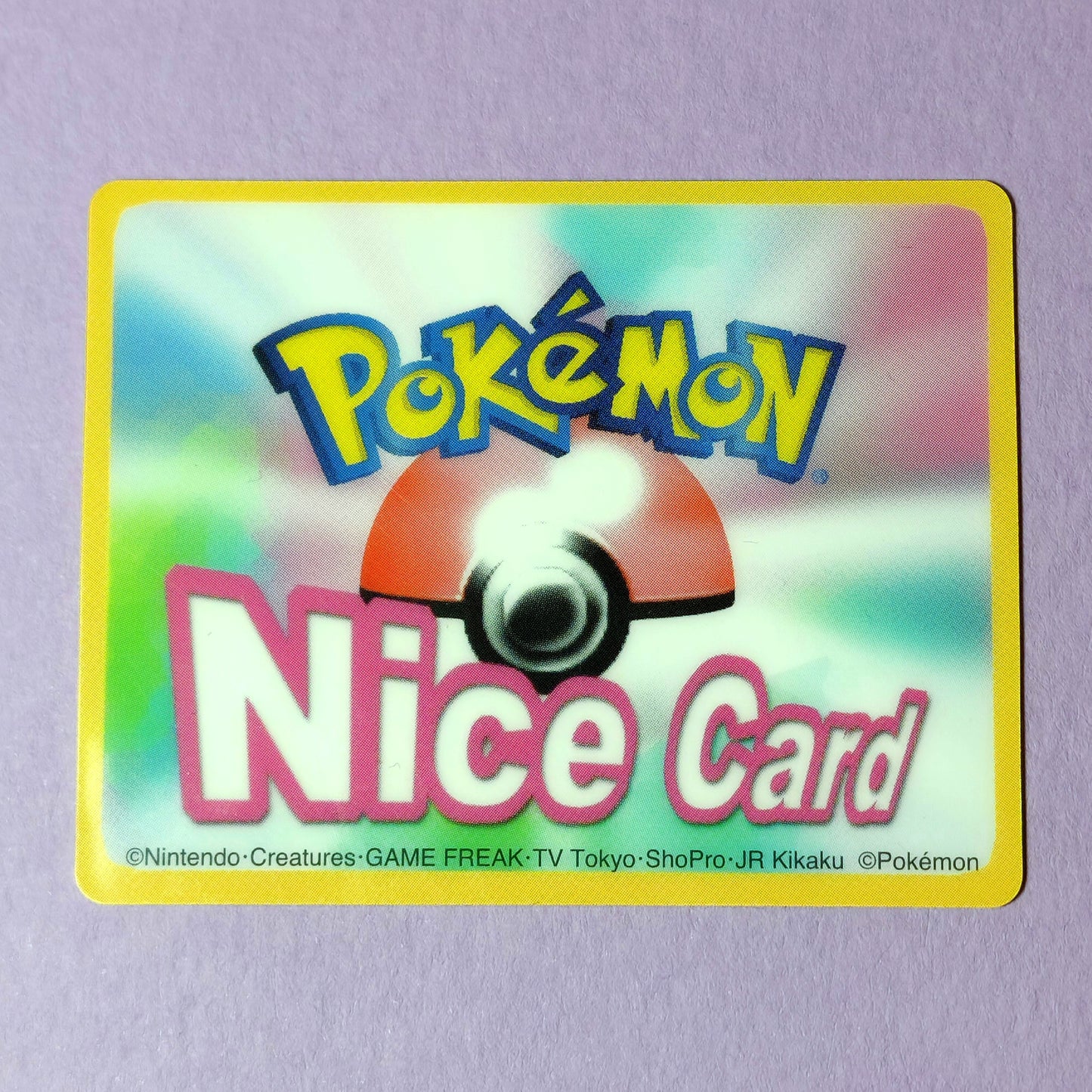 Pokemon Channel Nice Card: Machop S021