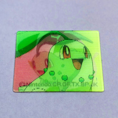 Meiji Zoom-Up Lenticular Seal - Chikorita