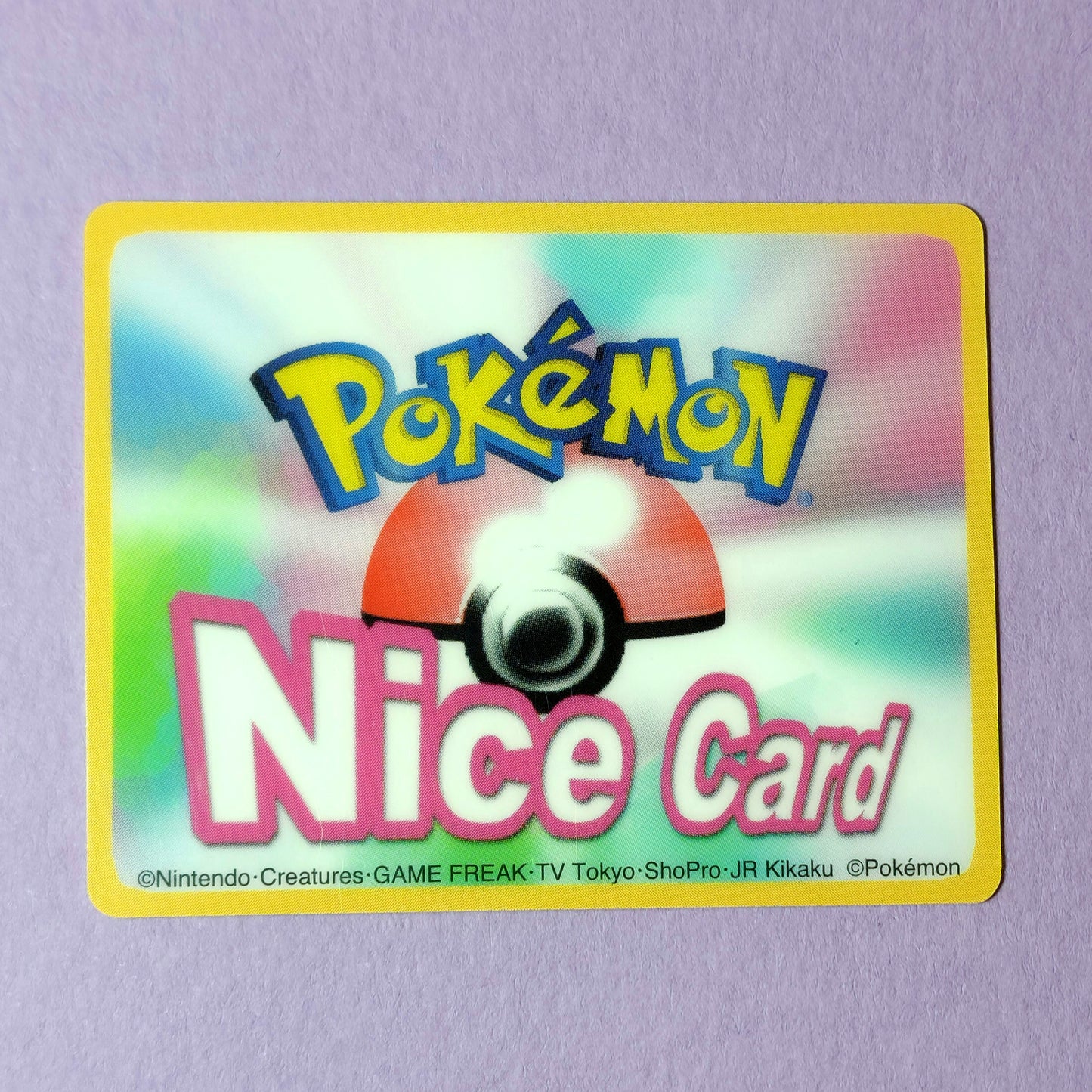 Pokemon Channel Nice Card: Poliwag S020