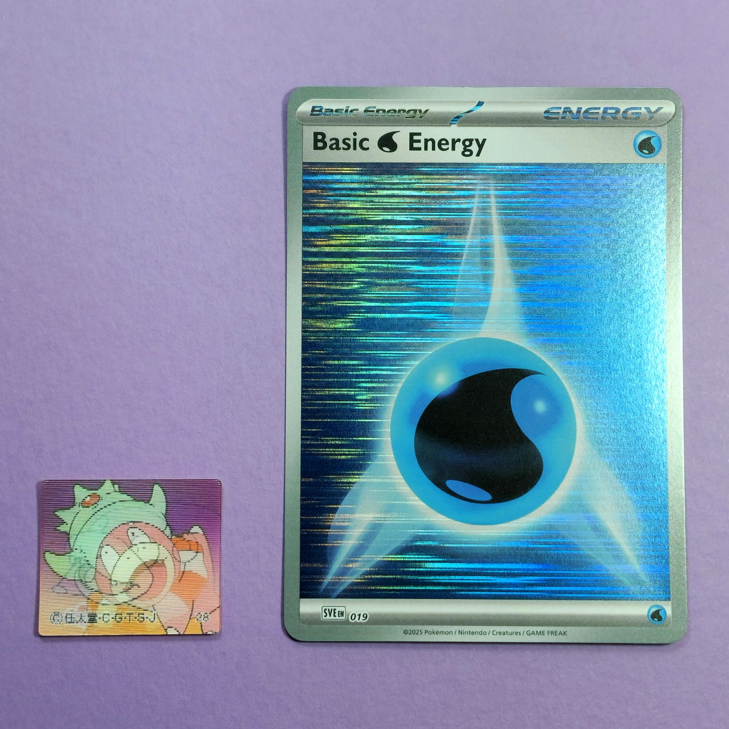 Meiji Zoom-Up Lenticular Seal - Slowpoke / Slowking