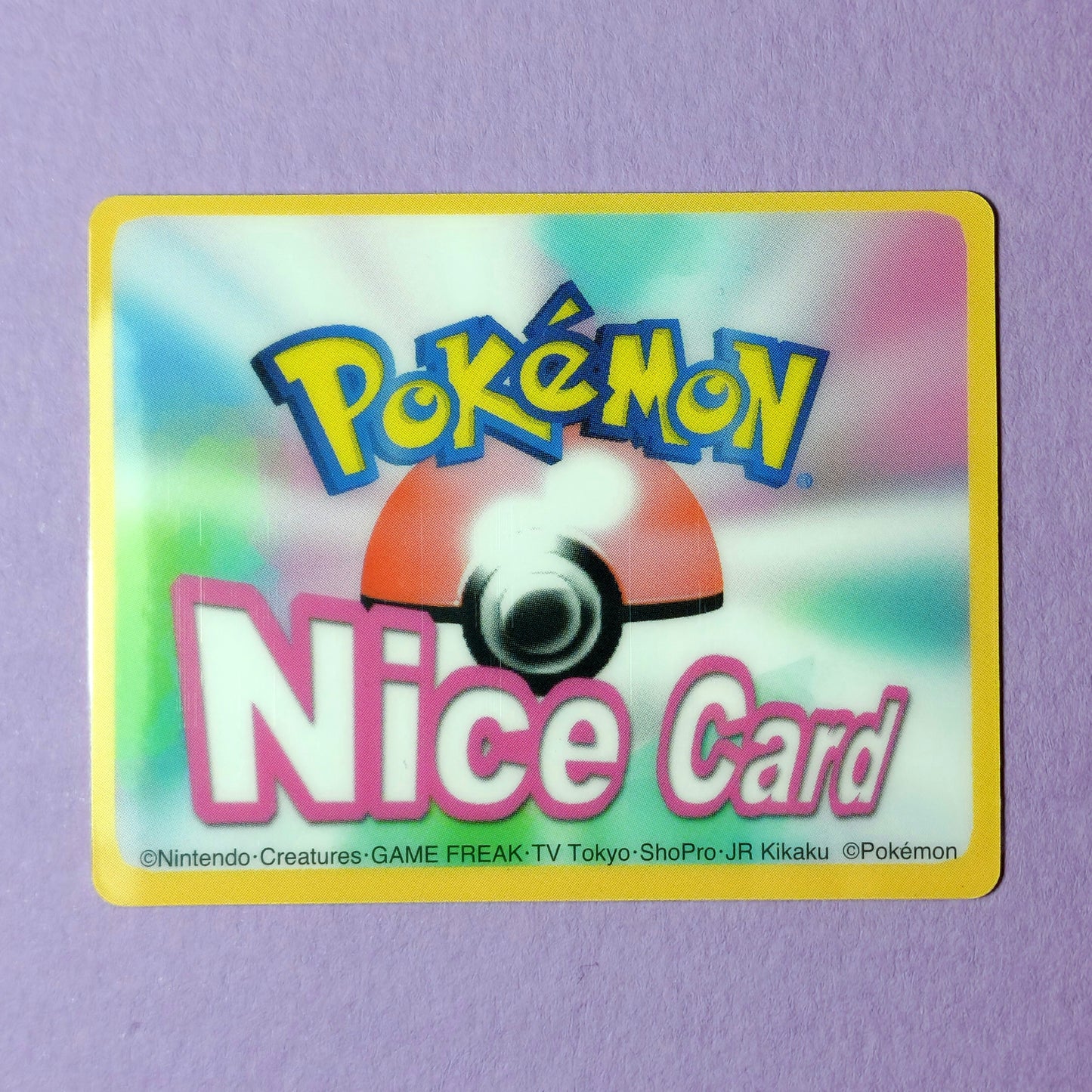 Pokemon Channel Nice Card: Raichu S008