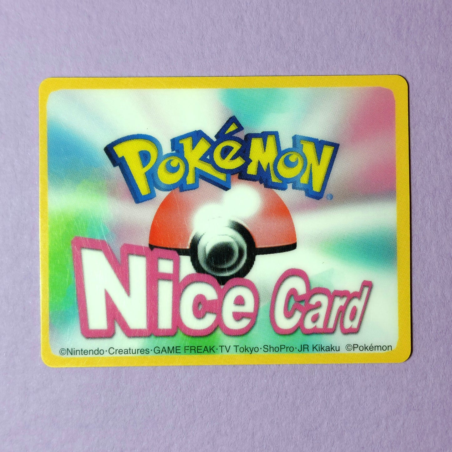 Pokemon Channel Nice Card: Treecko S089